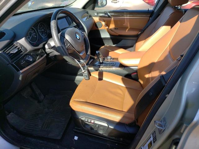 5UXWY3C58F0E95103 - 2015 BMW X3 XDRIVE28D SILVER photo 7