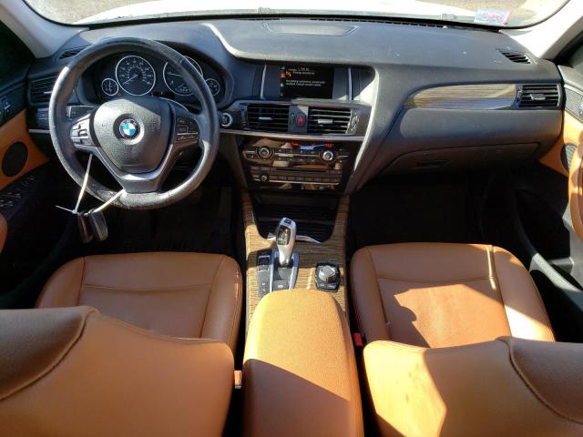 5UXWY3C58F0E95103 - 2015 BMW X3 XDRIVE28D SILVER photo 8