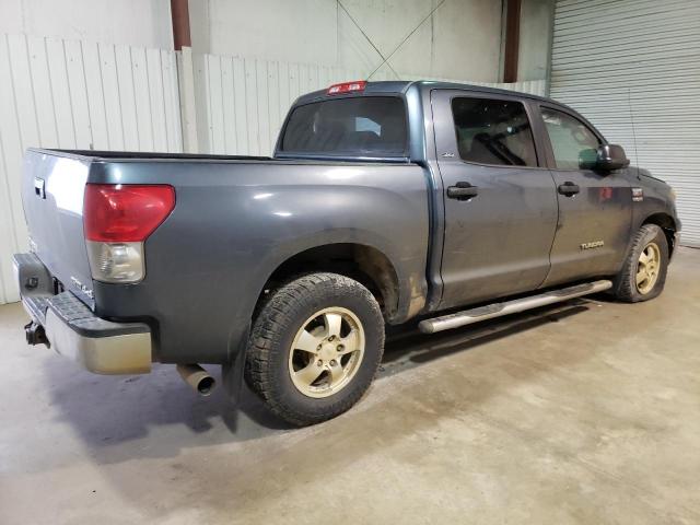 5TFDV54138X077788 - 2008 TOYOTA TUNDRA CREWMAX BLUE photo 3