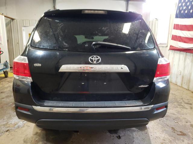 5TDDK3EHXDS211642 - 2013 TOYOTA HIGHLANDER LIMITED BLACK photo 6