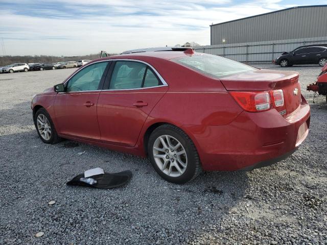 1G11D5RR0DF118052 - 2013 CHEVROLET MALIBU 1LT RED photo 2