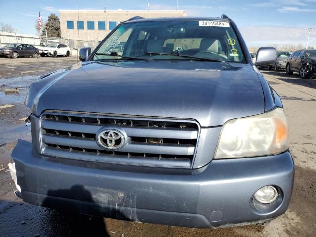 JTEHP21A470198590 - 2007 TOYOTA HIGHLANDER SPORT BLUE photo 5