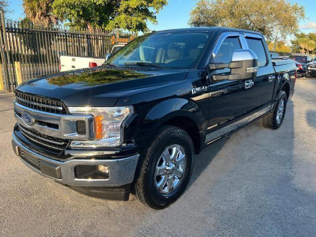 1FTEW1CB6JFC55208 - 2018 FORD F150 SUPERCREW BLACK photo 1