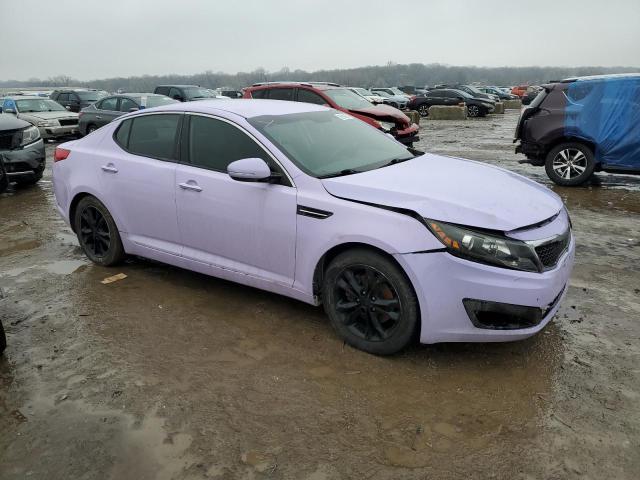 5XXGM4A75DG223967 - 2013 KIA OPTIMA LX PURPLE photo 4