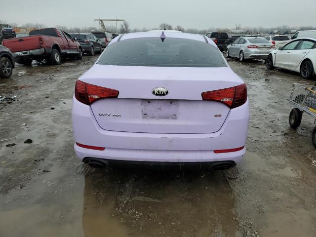 5XXGM4A75DG223967 - 2013 KIA OPTIMA LX PURPLE photo 6