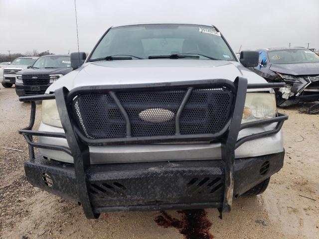 1FTRX12W27KC86927 - 2007 FORD F150 SILVER photo 5