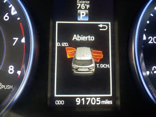 5TDKKRFH0FS100707 - 2015 TOYOTA HIGHLANDER XLE BLUE photo 8