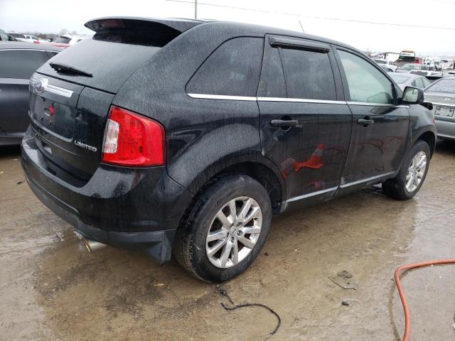 2FMDK3KCXBBA82207 - 2011 FORD EDGE LIMITED BLACK photo 3