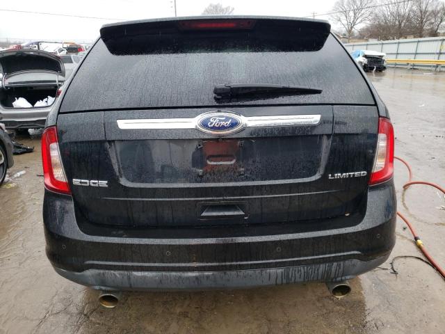 2FMDK3KCXBBA82207 - 2011 FORD EDGE LIMITED BLACK photo 6