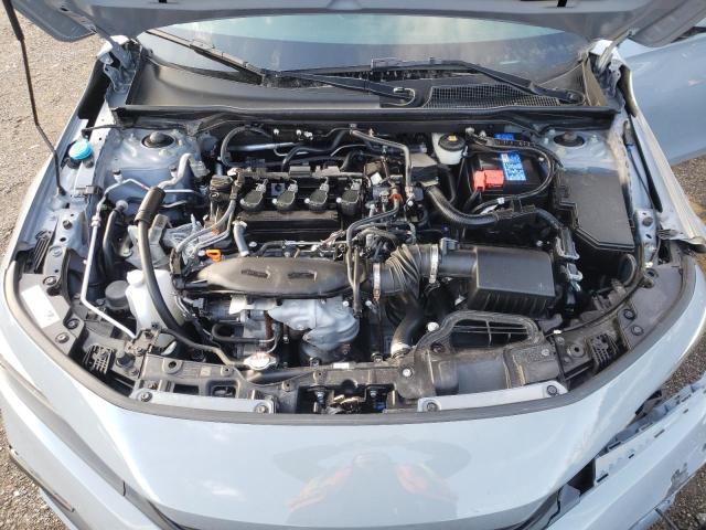 2HGFE1F99NH000512 - 2022 HONDA CIVIC TOURING GRAY photo 11