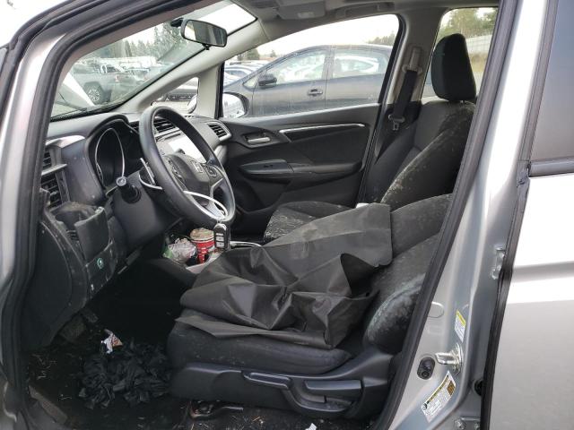 JHMGK5H78GX006703 - 2016 HONDA FIT EX SILVER photo 7