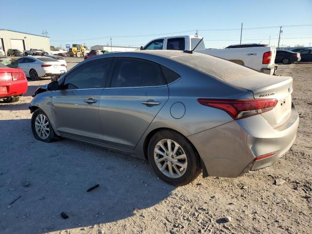 3KPC24A68ME150274 - 2021 HYUNDAI ACCENT SE SILVER photo 2