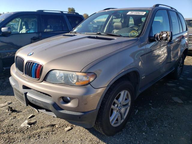 5UXFA13544LU42691 - 2004 BMW X5 3.0I BROWN photo 1