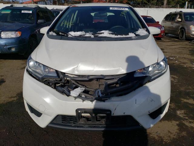 3HGGK5G54FM762049 - 2015 HONDA FIT LX WHITE photo 5