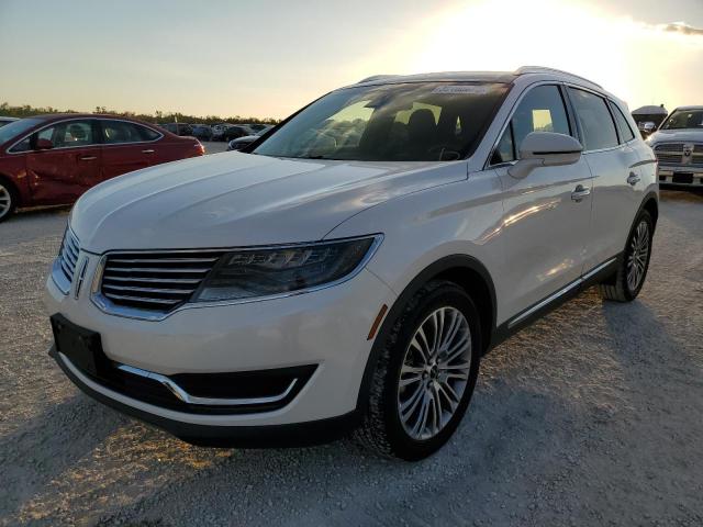 2LMTJ6LR6GBL40706 - 2016 LINCOLN MKX RESERVE თეთრი ფოტო 1