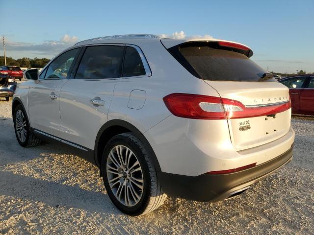 2LMTJ6LR6GBL40706 - 2016 LINCOLN MKX RESERVE WHITE photo 2