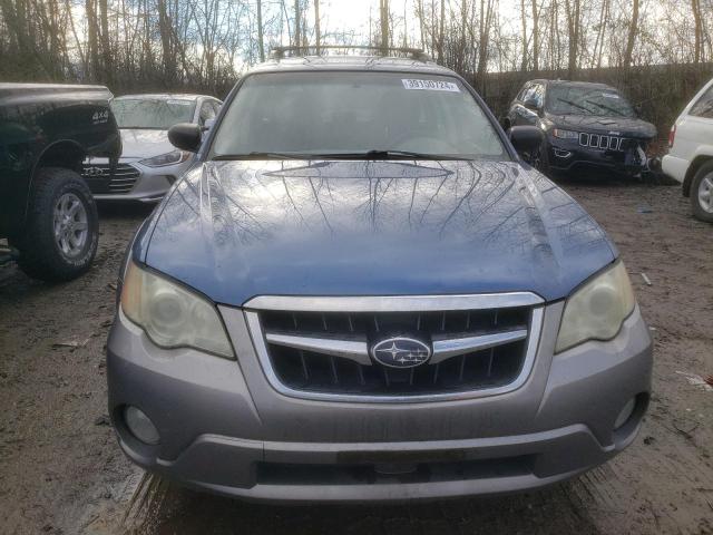 4S4BP60C187335011 - 2008 SUBARU OUTBACK BLUE photo 5