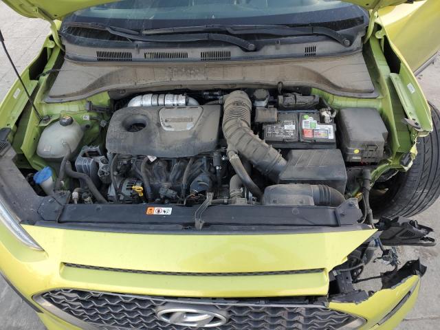 KM8K5CA56KU369796 - 2019 HYUNDAI KONA ULTIMATE GREEN photo 11