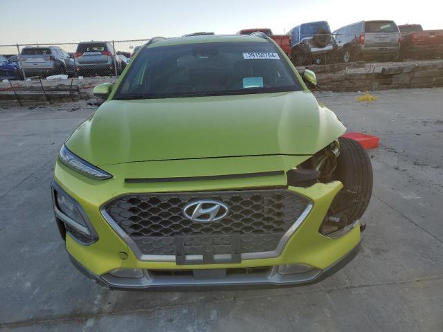 KM8K5CA56KU369796 - 2019 HYUNDAI KONA ULTIMATE GREEN photo 5