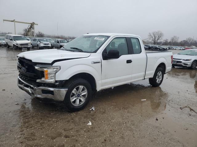 1FTEX1CP3JFC15015 - 2018 FORD F150 SUPER CAB WHITE photo 1