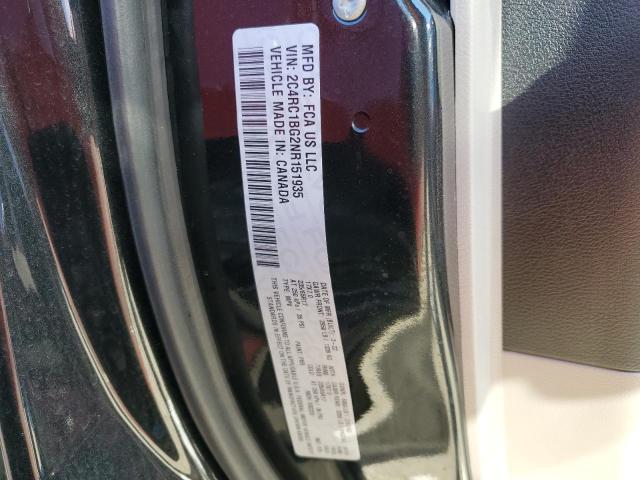 2C4RC1BG2NR151935 - 2022 CHRYSLER PACIFICA TOURING L 黑色 照片 14