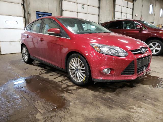 1FAHP3M22CL313846 - 2012 FORD FOCUS SEL RED photo 4