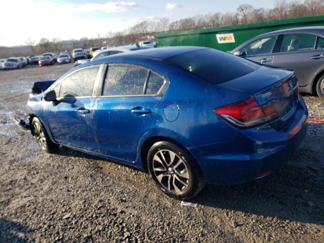 2HGFB2F82FH533194 - 2015 HONDA CIVIC EX BLUE photo 2