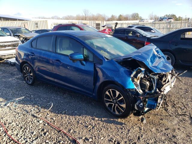 2HGFB2F82FH533194 - 2015 HONDA CIVIC EX BLUE photo 4