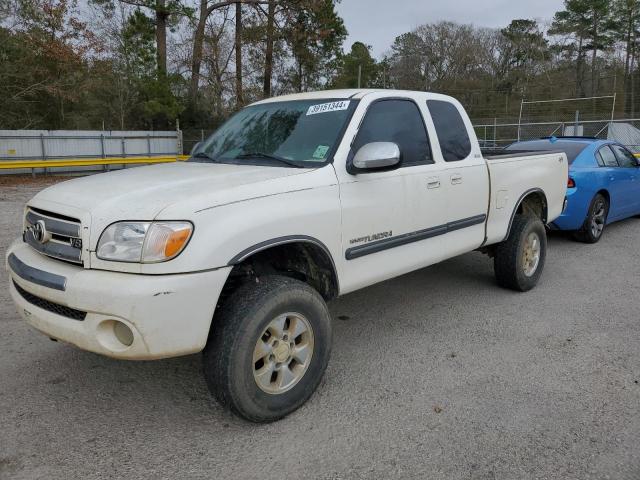 5TBRT34165S464281 - 2005 TOYOTA TUNDRA ACCESS CAB SR5 WHITE photo 1