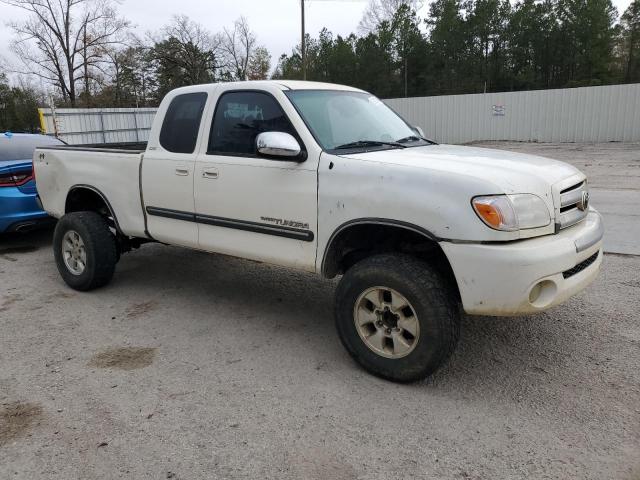 5TBRT34165S464281 - 2005 TOYOTA TUNDRA ACCESS CAB SR5 WHITE photo 4