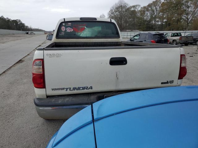 5TBRT34165S464281 - 2005 TOYOTA TUNDRA ACCESS CAB SR5 WHITE photo 6