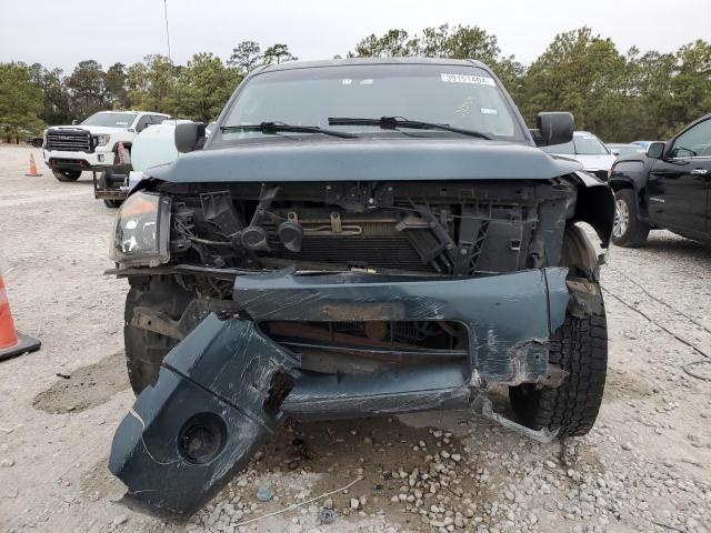 1N6AA06B05N552373 - 2005 NISSAN TITAN XE TEAL photo 5