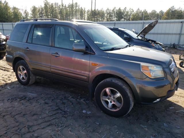 5FNYF18777B011551 - 2007 HONDA PILOT EXL GRAY photo 4