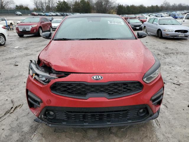 3KPF44AC6LE186802 - 2020 KIA FORTE GT RED photo 5