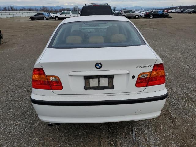 WBAEV53463KM26025 - 2003 BMW 330 I WHITE photo 6