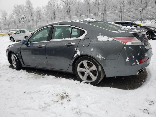 19UUA86599A022880 - 2009 ACURA TL GRAY photo 2