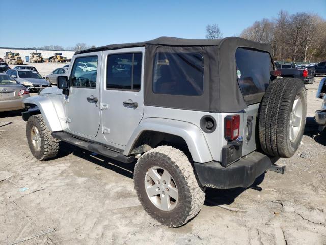 1J4GB591X7L143073 - 2007 JEEP WRANGLER SAHARA SILVER photo 2