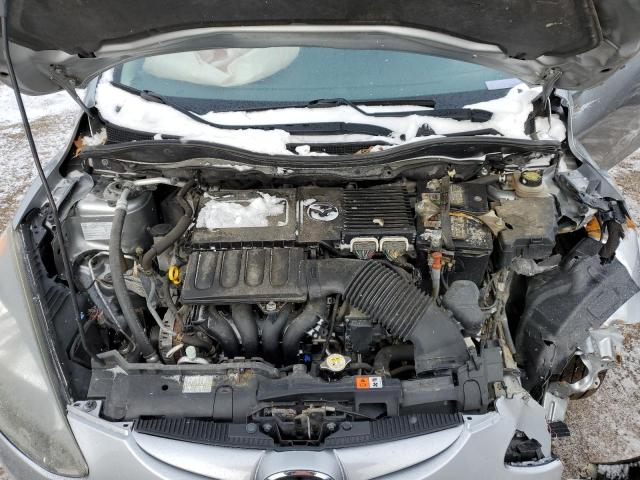 JM1DE1KY4E0174267 - 2014 MAZDA MAZDA2 SPORT SILVER photo 11