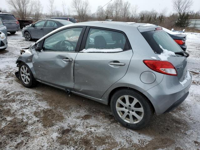 JM1DE1KY4E0174267 - 2014 MAZDA MAZDA2 SPORT SILVER photo 2