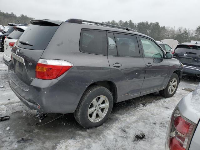 JTEES41A892146173 - 2009 TOYOTA HIGHLANDER GRAY photo 3