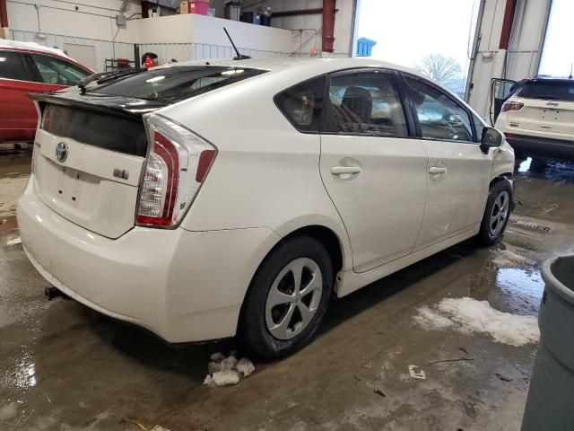 JTDKN3DU9E1738633 - 2014 TOYOTA PRIUS WHITE photo 3