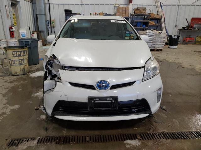 JTDKN3DU9E1738633 - 2014 TOYOTA PRIUS WHITE photo 5