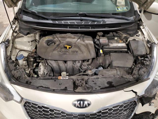 KNAFK4A60F5259062 - 2015 KIA FORTE LX BEIGE photo 11