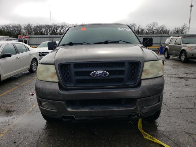 1FTPX14584NC15348 - 2004 FORD F150 GRAY photo 5