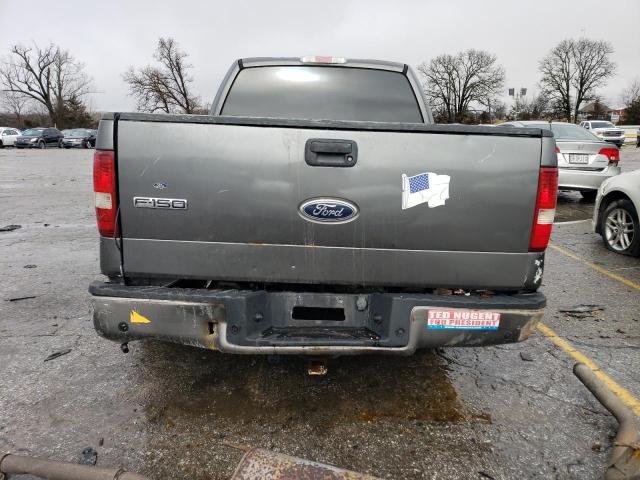 1FTPX14584NC15348 - 2004 FORD F150 GRAY photo 6