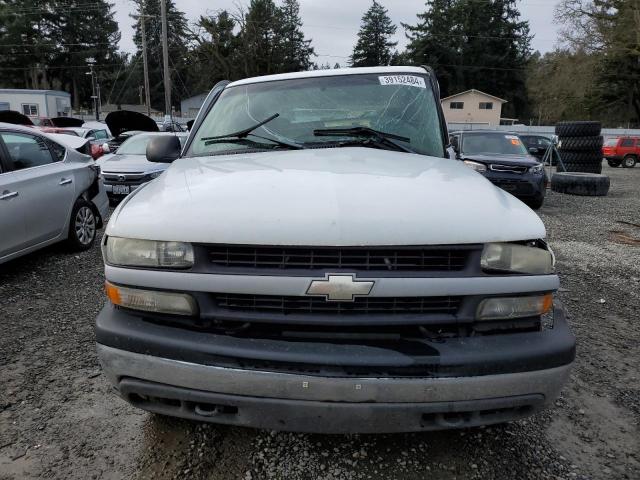 1GCEK19V31E270526 - 2001 CHEVROLET SILVERADO K1500 WHITE photo 5