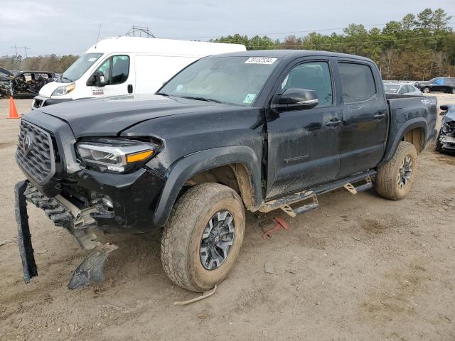 3TMCZ5AN0NM464906 - 2022 TOYOTA TACOMA DOUBLE CAB BLACK photo 1