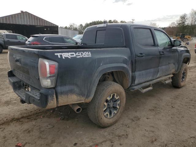 3TMCZ5AN0NM464906 - 2022 TOYOTA TACOMA DOUBLE CAB BLACK photo 3