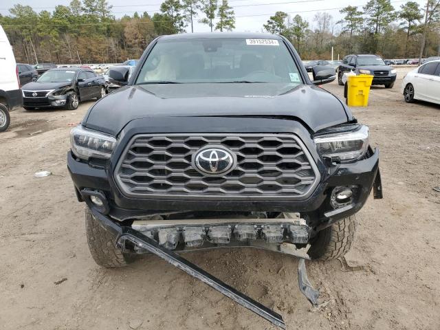 3TMCZ5AN0NM464906 - 2022 TOYOTA TACOMA DOUBLE CAB BLACK photo 5