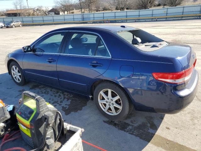 1HGCM66574A045462 - 2004 HONDA ACCORD EX BLUE photo 2